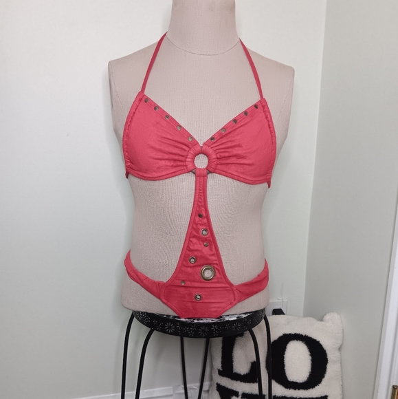 J. Valentine Scrunch back Swimsuit - Picture 1 of 5